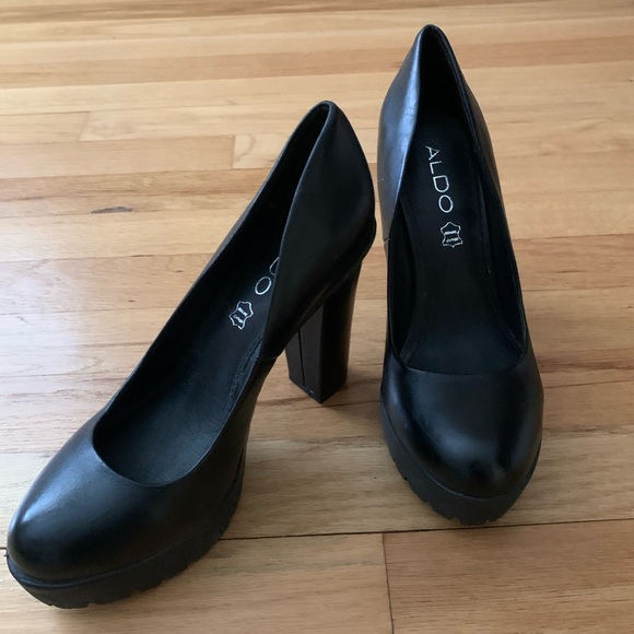 Aldo Black Platform Pump - Lauletta-Size 37 - Picture 3 of 12